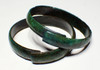 WIDE DECORATED MATCHING ANCIENT BRONZE BANGLE BRACELETS  FROM NEAR EAST LURISTAN  *LUR390