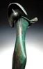 MUSEUM-CLASS IRON AND BRONZE PRESTIGE DAGGER KNIFE FROM A NOBLE OF ANCIENT NEAR EAST LURISTAN  *LUR393