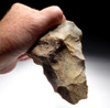 UNUSUAL HOMO ERECTUS ACHEULEAN HAND AXE FROM FRANCE WITH INTELLIGENT ERGONOMIC GRIP  *M421