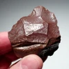 RARE AFRICAN MODE 1 OLDOWAN PEBBLE FLAKE SCRAPER TOOL OF RED BASALT WITH STUNNING WIND POLISHING  *PB195