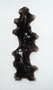 FINEST MAYAN OBSIDIAN CATEPILLAR WORM FLAKED ECCENTRIC EFFIGY  *PC580