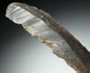EXCEPTIONAL BRITISH NEOLITHIC FLINT BLADE KNIFE TOOL FROM THE FAMOUS BOWL BARROWS OF SOPLEY COMMON IN ENGLAND  *N302