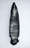 FINEST LARGE MAYAN OBSIDIAN ATLATL MASTERPIECE PRESTIGE PROJECTILE POINT  *PC587