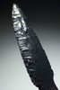 FINEST LARGE MAYAN OBSIDIAN ATLATL MASTERPIECE PRESTIGE PROJECTILE POINT  *PC587