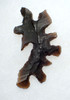INTRICATE MAYAN OBSIDIAN FLAKED ABSTRACT ECCENTRIC EFFIGY  *PC602