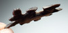 INTRICATE MAYAN OBSIDIAN FLAKED ABSTRACT ECCENTRIC EFFIGY  *PC603