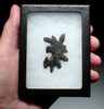 INTRICATE MAYAN OBSIDIAN FLAKED ABSTRACT ECCENTRIC EFFIGY  *PC603