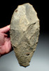 MASSIVE PREHISTORIC HOMO ERGASTER EAST AFRICA ACHEULEAN RHYOLITE HAND AXE FROM FAMOUS SITE  *ACH485