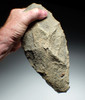 MASSIVE PREHISTORIC HOMO ERGASTER EAST AFRICA ACHEULEAN RHYOLITE HAND AXE FROM FAMOUS SITE  *ACH485