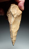 FINEST HOMO ERECTUS ACHEULEAN QUADRAHEDRAL PICK HAND AXE FROM STONE AGE AFRICA  *ACH486