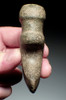 UNIQUE GROOVED INCA PRE-COLUMBIAN HARDSTONE COMPACT WAR AXE  *PC604
