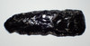 MAYAN PRE-COLUMBIAN OBSIDIAN BIFACIAL FLAKED CELT WAR AXE  *PC605