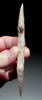 RARE MAYAN PRE-COLUMBIAN FLAKED CHERT DOUBLE POINTED BLADE AXE HEAD  *PC609