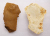 TWO LARGE UPPER PALEOLITHIC FLAKE TOOLS FROM FAMOUS CRO-MAGNON SITE IN FRANCE  *UP019
