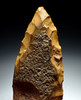 CHOICE BIFACIAL EGYPTIAN FAYUM NEOLITHIC FLINT KNIFE BLADE FROM PREDYNASTIC EGYPT  *CAP438