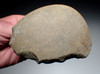 CLASSIC MODE 1 HOMO ERECTUS OLDOWAN PEBBLE CHOPPER AXE FROM PALEOLITHIC IBERIA - EARLIEST HUMANS IN EUROPE  *PB222