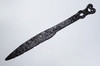 RARE ANCIENT SCYTHIAN IRON DECORATED PRESTIGE HANDLED KNIFE  *LUR406
