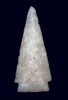 OUR BEST AND LARGEST AZTEC PRE-COLUMBIAN ATLATL TLACOCHTLI ARROWHEAD IN RARE TRANSLUCENT CHALCEDONY  *PC640