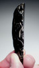 ROBUST EXCEPTIONAL LARGE OBSIDIAN BLADE END SCRAPER OF THE PRE-COLUMBIAN TEOTIHUACAN EMPIRE  *PC633