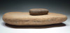 MUSEUM-CLASS LARGE AFRICAN CAPSIAN NEOLITHIC STONE GRINDING MILL AND RUBBING STONE *CAP181