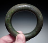 EXCEPTIONAL ANCIENT SOLID BRONZE PRESTIGE BANGLE BRACELET FROM THE SOUTHEAST ASIA DONG SON CULTURE  *SEA13