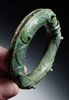 BEAUTIFULLY UNIQUE ANCIENT BRONZE HOLLOW "NIPPLE" BANGLE BRACELET FROM THE SOUTHEAST ASIA DONG SON CULTURE  *SEA19