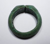  HEAVY WIDE DOUBLE SPIRAL ANCIENT SOLID BRONZE PRESTIGE BANGLE BRACELET FROM THE SOUTHEAST ASIA DONG SON CULTURE  *SEA14