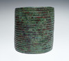 EXCEPTIONAL SOLID ANCIENT BRONZE WIDE CUFF PRESTIGE BANGLE BRACELET FROM THE SOUTHEAST ASIA DONG SON CULTURE  *SEA9