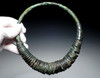 ELABORATE KHMER EMPIRE ANGKOR ANCIENT BRONZE PRESTIGE TORC NECKLACE FROM SOUTHEAST ASIA  *SEA22