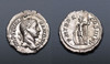 ROMAN IMPERIAL SILVER DENARIUS ANCIENT COIN OF SEVERUS ALEXANDER WITH STANDING MARS IN BATTLE ARMOR  *AC210