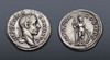 ROMAN IMPERIAL SILVER DENARIUS ANCIENT COIN OF SEVERUS ALEXANDER WITH STANDING MARS IN BATTLE ARMOR  *AC212