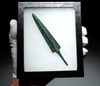 FINEST LARGE LURISTAN ANCIENT NEAR EAST BRONZE ARMOR-PIERCING JAVELIN SPEARHEAD  *LUR418
