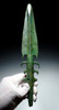 FINEST LARGE ANCIENT COPPER HARPOON SPEARHEAD FROM THE COPPER HOARD GANGETIC CULTURE OF THE LATE HARAPPAN PERIOD  *LUR411