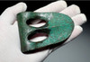 FINEST ANCIENT BRONZE BIBLICAL CANAANITE PHOENICIAN FENESTRATED DUCK-BILL WAR AXE FROM THE AGE OF THE PATRIARCHS  *LUR422