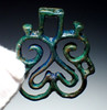 OPEN SCROLLWORK ANCIENT BRONZE HORSE ORNAMENT PENDANT DECORATION FROM A NOBLE SAKA SCYTHIAN HORSEBACK WARRIOR  *LUR420