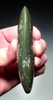 PRE-COLUMBIAN MAYAN POLISHED COLORFUL GREEN STONE CELT WAR AXE  *PC651