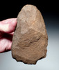SUPERB RARE KOMBEWA FLAKE AFRICAN ACHEULEAN CLEAVER HANDAXE OF EXCEPTIONAL WORKMANSHIP  *ACH490