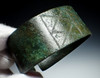 EXTREMELY RARE DECORATED LURISTAN HAMMERED BRONZE BANGLE BRACELET CUFF FROM THE ANCIENT NEAR EAST  *LUR431
