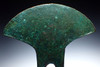 FINEST LARGE PRE-COLUMBIAN INCA PIERCED COPPER BRONZE WAR AXE  *PC653