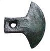 FINEST LARGE PRE-COLUMBIAN INCA PIERCED COPPER BRONZE WAR AXE  *PC653