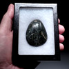 FINEST PRE-COLUMBIAN MEZCALA CARVED STONE GROOVED AND DRILLED AMULET PENDANT  *PC654