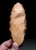 RARE SUPERB LARGE TENERIAN NEOLITHIC DENTICULATE SAW BLADE FLAKE STONE TOOL FROM THE SAHARAN TENERE DESERT  *CAP449