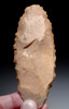 RARE SUPERB LARGE TENERIAN NEOLITHIC DENTICULATE SAW BLADE FLAKE STONE TOOL FROM THE SAHARAN TENERE DESERT  *CAP447