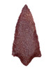 LARGE RARE TENERIAN NEOLITHIC RED SANDSTONE ARROWHEAD FROM THE SAHARAN TENERE DESERT  *CAP450