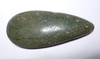 EXCEPTIONAL PRE-COLUMBIAN MAYAN POLISHED COLORFUL GREEN SERPENTINE STONE CELT WAR AXE  *PC656