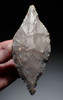 UNUSUAL LARGE PRESTIGE CAPSIAN NEOLITHIC FLAKED PLUM FLINT LEAF BLADE FROM THE SAHARA  *CAP457