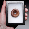 UNBROKEN RED STONE DRILLED RING FROM THE NEOLITHIC OF CAPSIAN TRADITION OF NW AFRICA  *CAP464