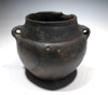 RARE BLACKWARE PRESTIGE CERAMIC HANDLED POT FROM THE LUSATIAN URNFIELD CULTURE  *URN32