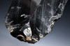 MASSIVE PRE-COLUMBIAN AZTEC BANDED OBSIDIAN HUMAN SACRIFICE DISMEMBERMENT BUTCHERING BLADE  *PC661