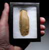 SUPREME BALKAN EARLY NEOLITHIC CORE-STRUCK GOLDEN FLINT BLADE FLAKE TOOL FROM THE FIRST BALKAN FARMERS  *N356